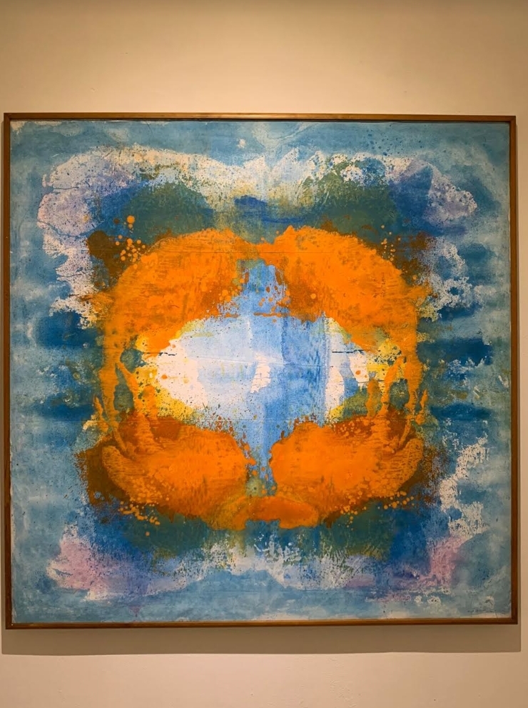 Salah satu koleksi di pameran Tanda Pada Lipatan (Sumber gambar: Hypeabis.id/Luke Andaresta)
