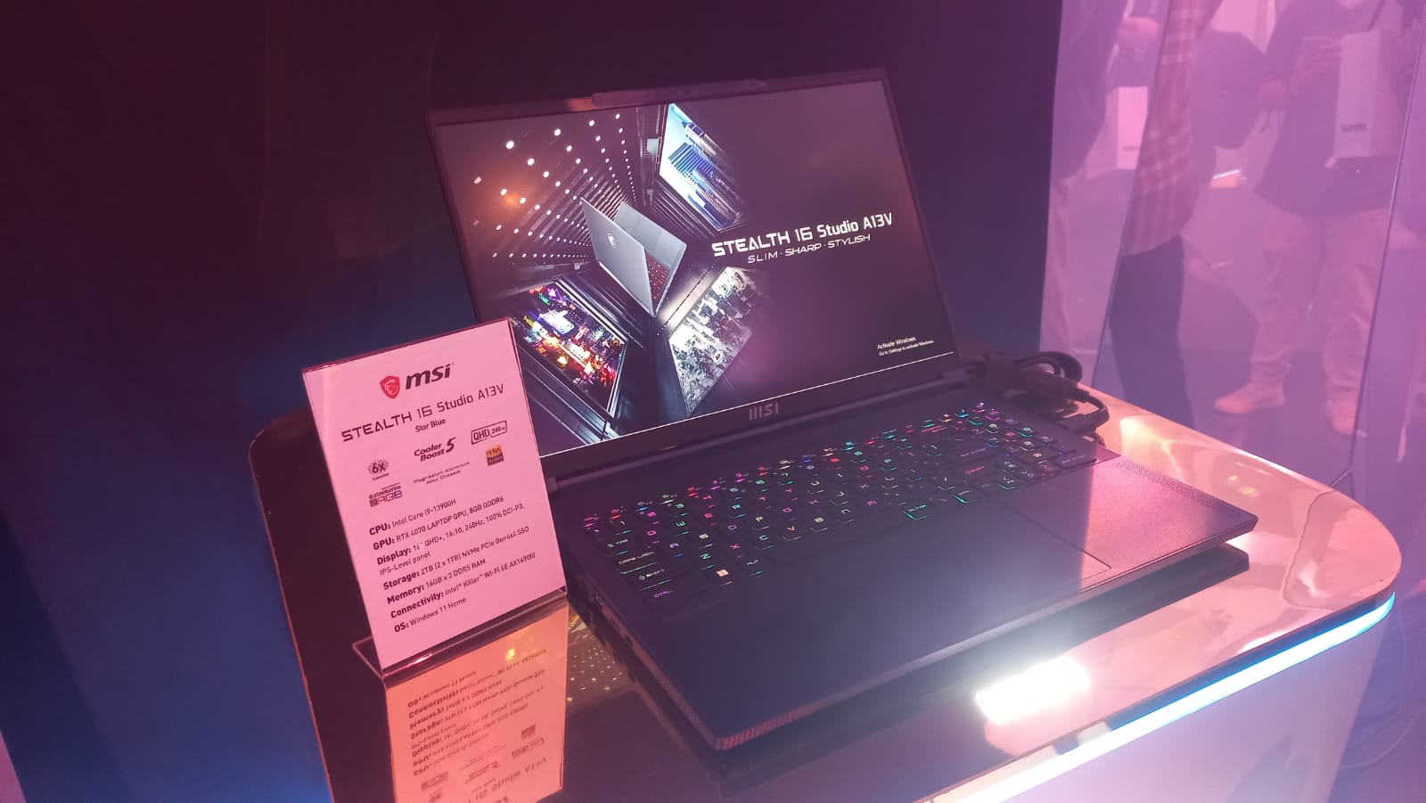 Stealth 16 Studio (Hypeabis/Kintan Nabila)