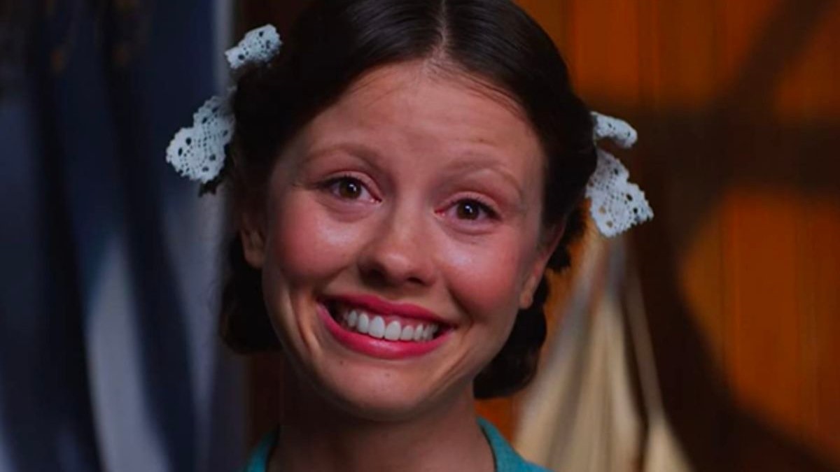 Mia Goth di film Pearl. (Sumber foto: A24 Films)