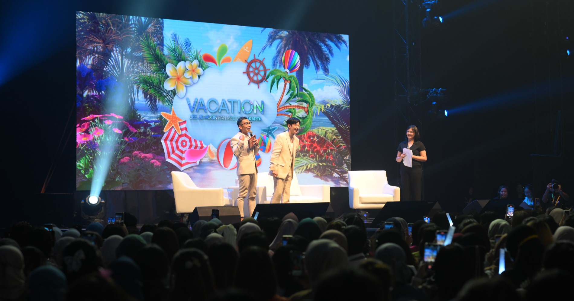 Fanmeeting Lee Je Hoon (Sumber Foto: PR VIU Indonesia)