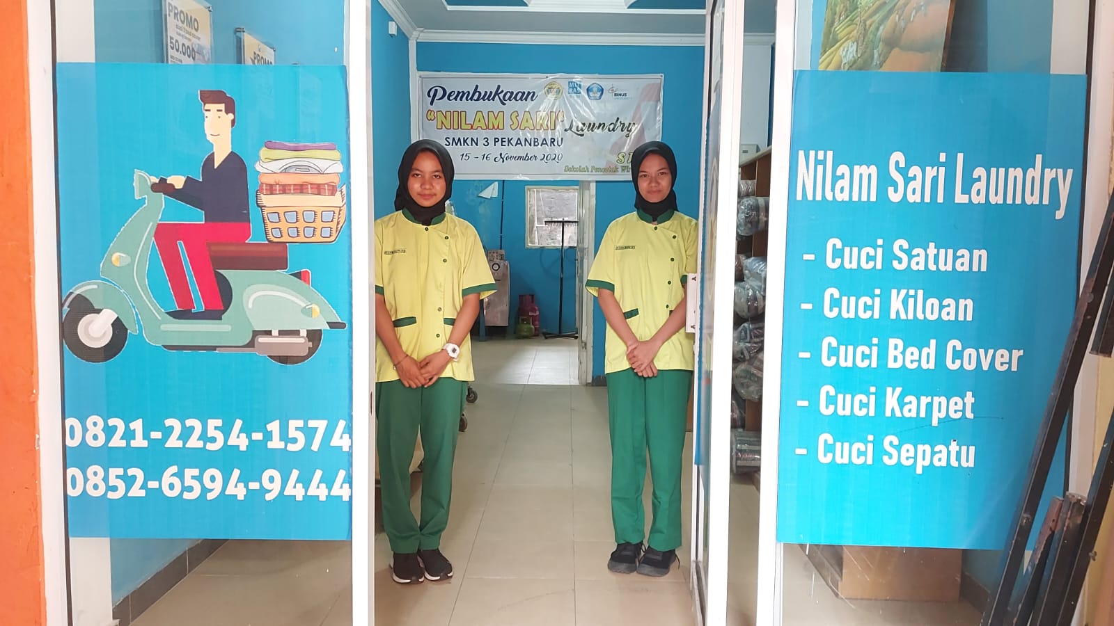 Laundry di SMKN 3 Pekanbaru (Desyinta Nuraini)