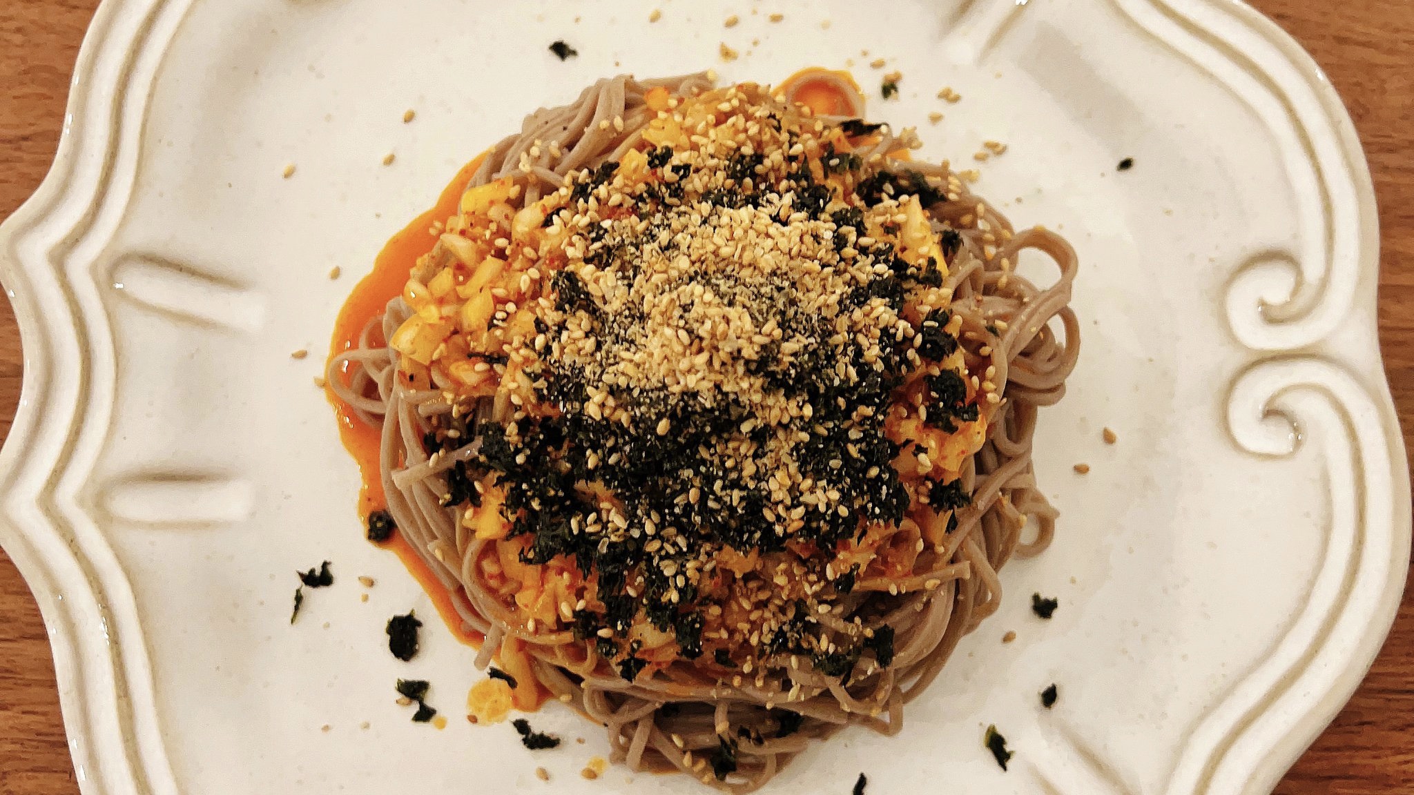 Bulmayo Perilla Oil Makguksu buatan Jungkook BTS. (Sumber gambar : weverse)