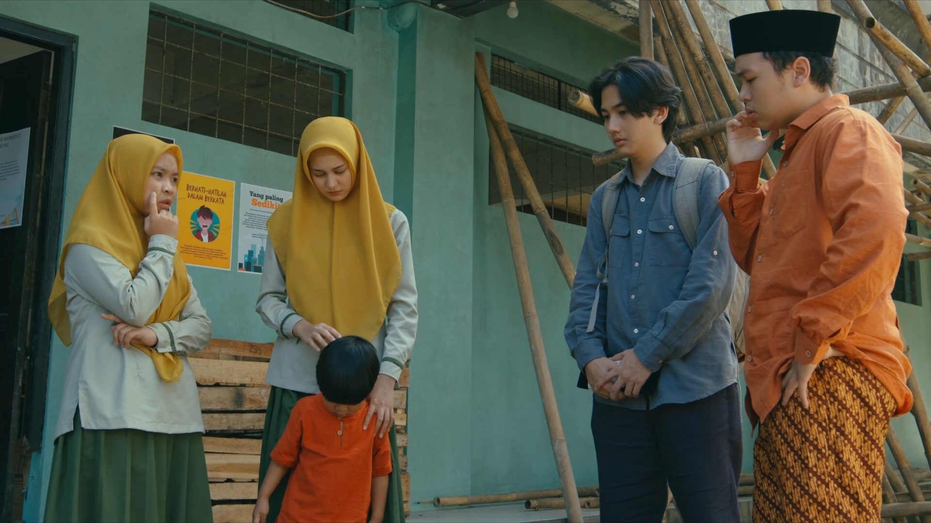 Para pemain serial Bidadari Bermata Bening (Sumber Foto: VIU Originals)