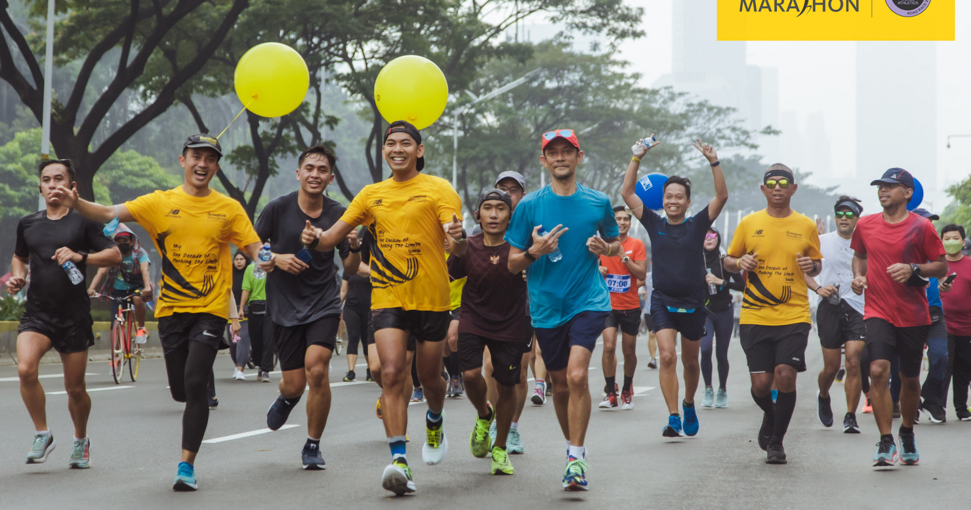 Lari Maraton (sumber gambar Maybank)