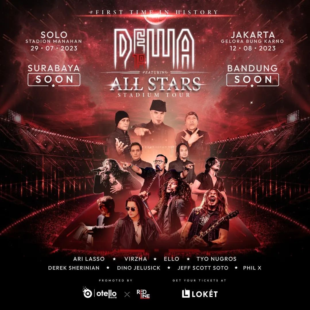 Poster konser Dewa 19 (Sumber gambar: rilis)