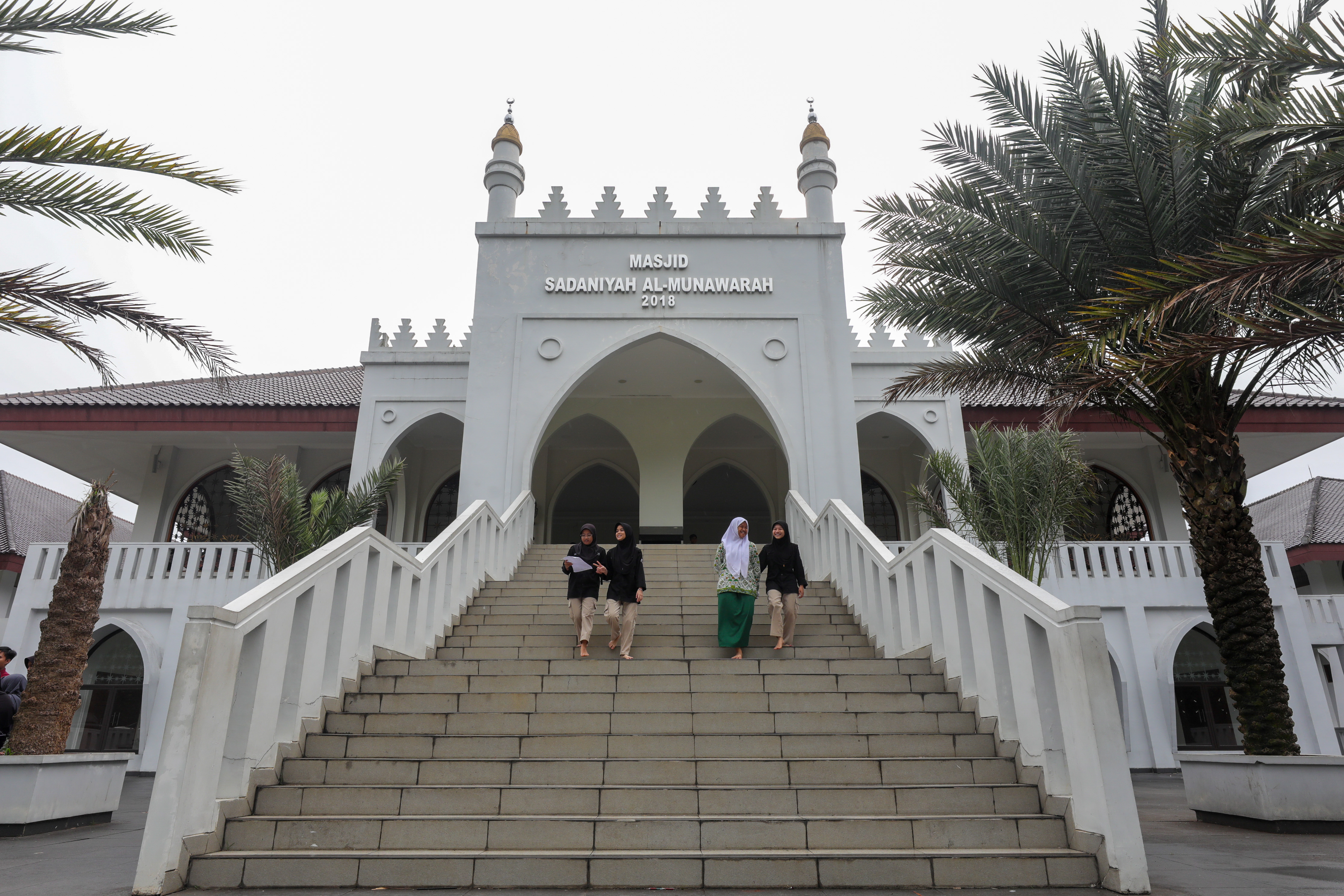 Masjid Sadaniyah Al-Munawarah (Sumber gambar: Hypeabis.id/ Himawan L.N)