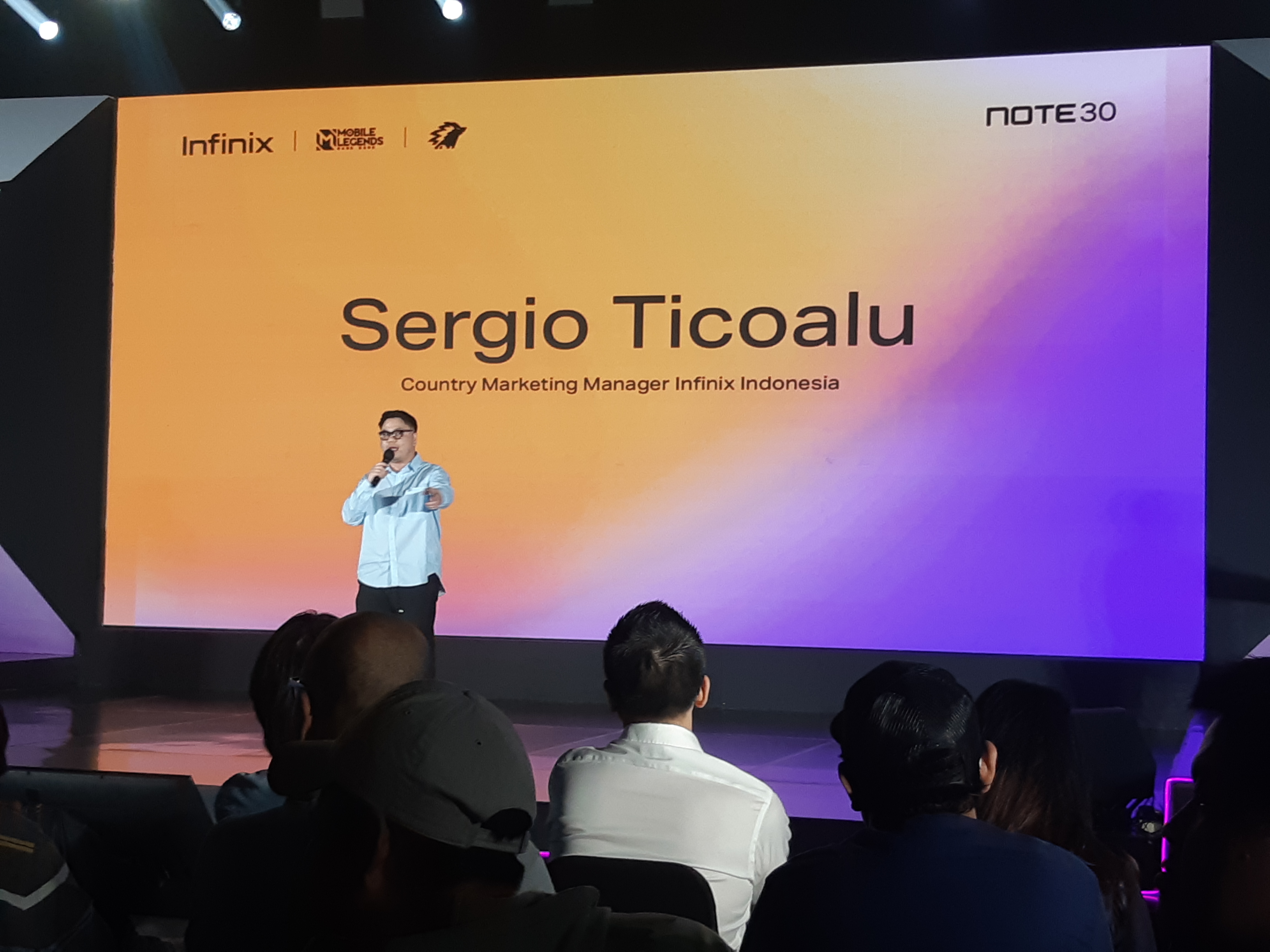 Peluncuran Infinix Note 30 dan Infinix Note 30 Pro (Sumber gambar: Chelsea Venda/Hypeabis.id)