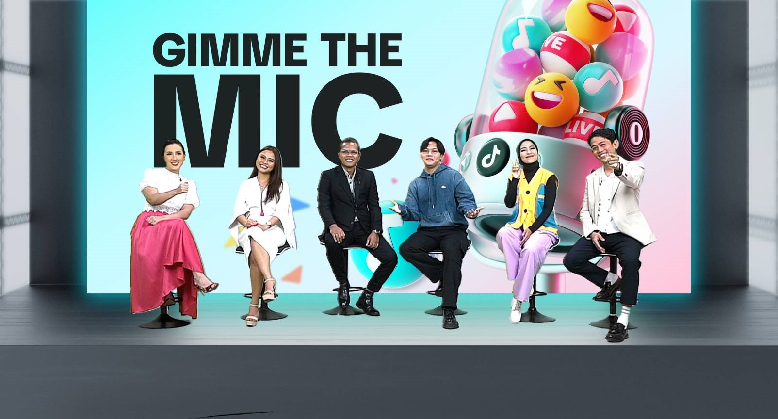 Tangkapan layar konferensi pers TikTok
