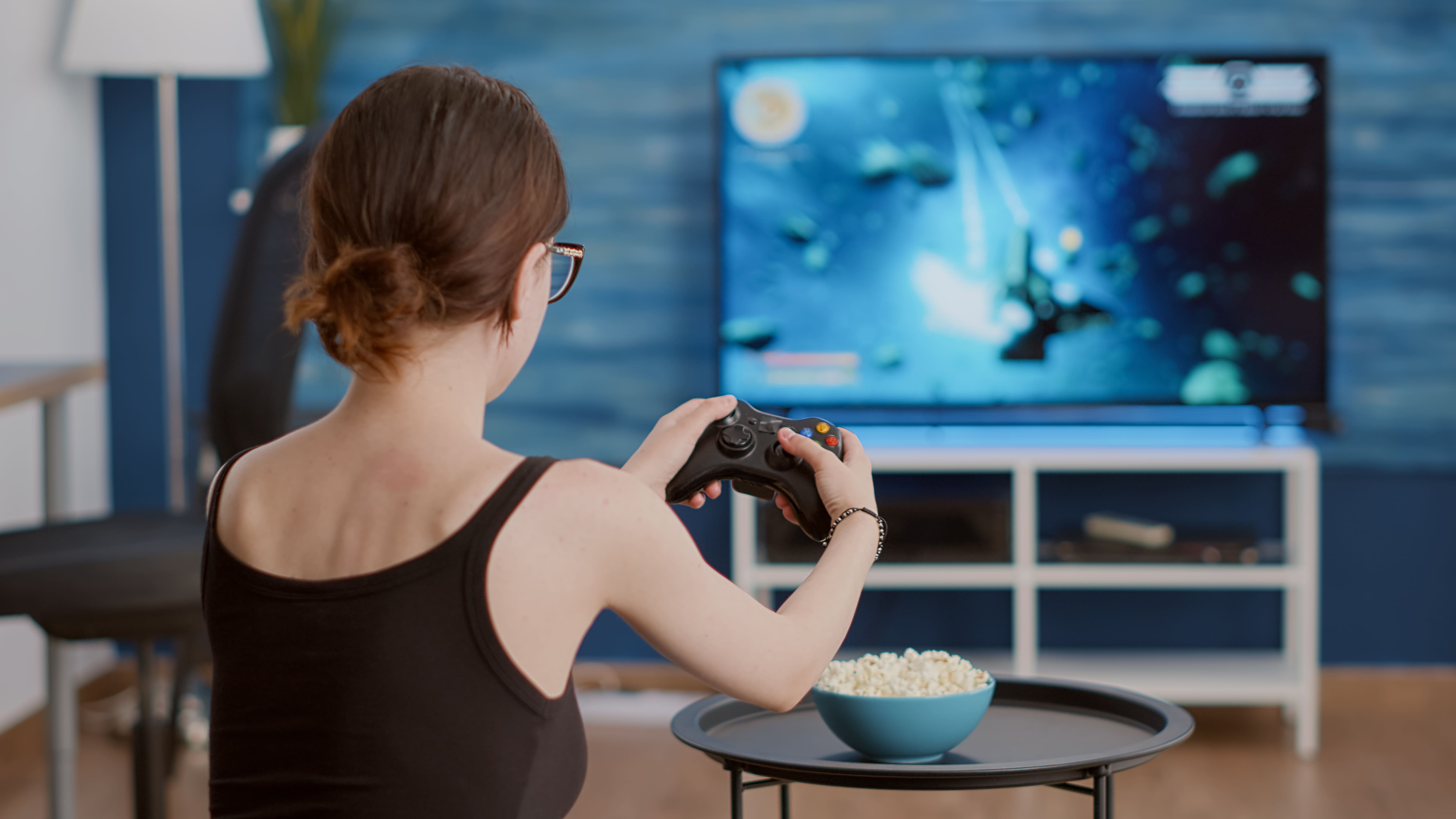 Ilustrasi Smart TV untuk Game Konsol (Sumber gambar: Freepik)