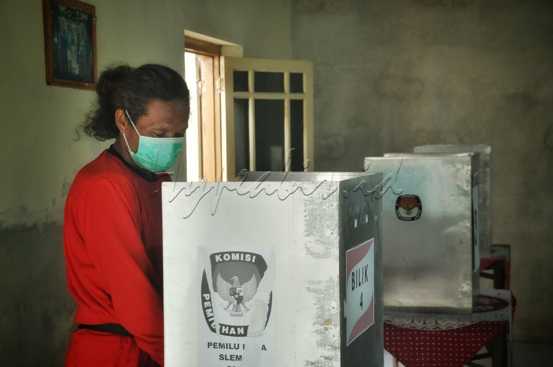 Kebebasan menggunakan hak dan kewajiban pada pemilihan kepala daerah kabupaten Sleman 9 Desember 2020,dengan tetap mematuhi prokes