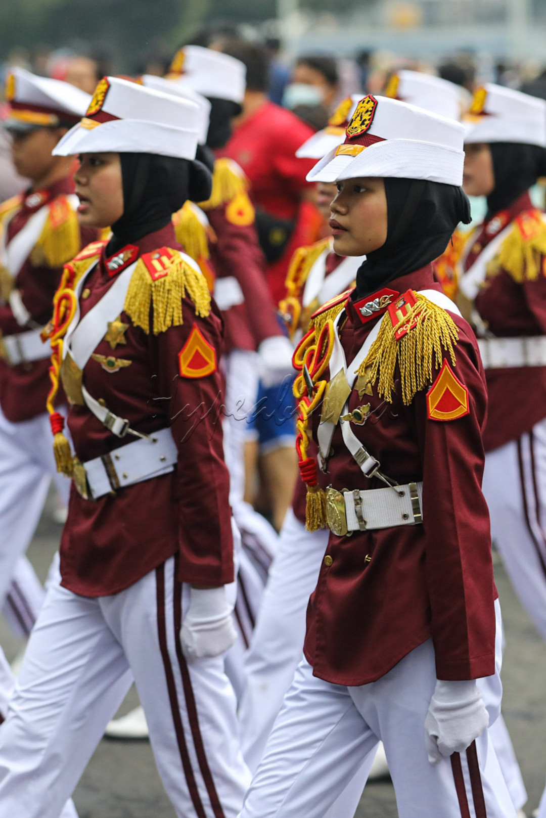 Aksi para Polisi Cilik ini merupakan salah satu dari beberapa hiburan edukatif yang disajikan Korlantas Polri bagi masyarakat khususnya pengunjung CFD, dalam rangka memeriahkan HUT ke-76 Bhayangkara.