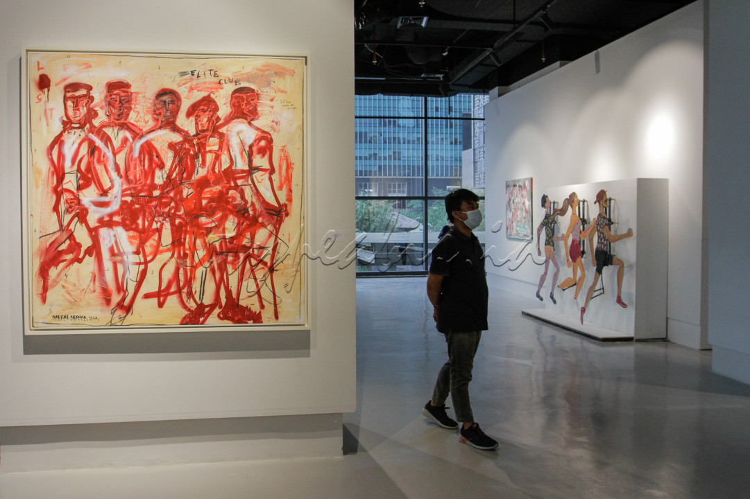 Pameran tersebut menampilkan lebih dari 50 karya dalam berbagai format persentasi yang diproduksi dalam beberapa tahun terskhir. 