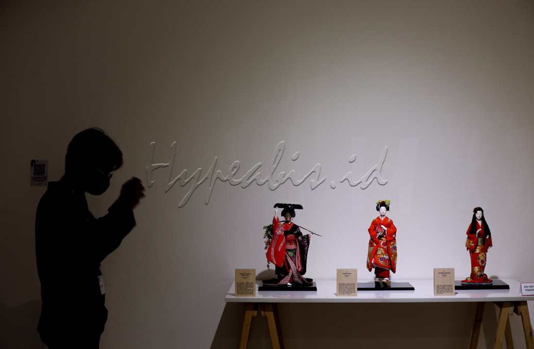 Pameran yang menampilkan 67 karya boneka tradisional dan modern dalam kebudayaan masyarakat Jepang itu berlangsung hingga 24 Juli 2023
<div> </div>
<div> </div>